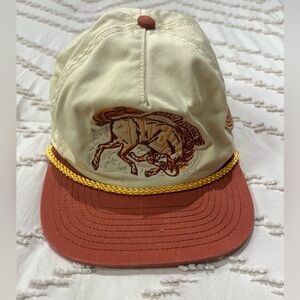 Rodeo Cap with Bull Design